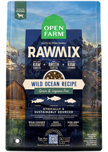 Load image into Gallery viewer, OPEN FARM RAWMIX WILD OCEAN GRAIN FREE DOG 20LB
