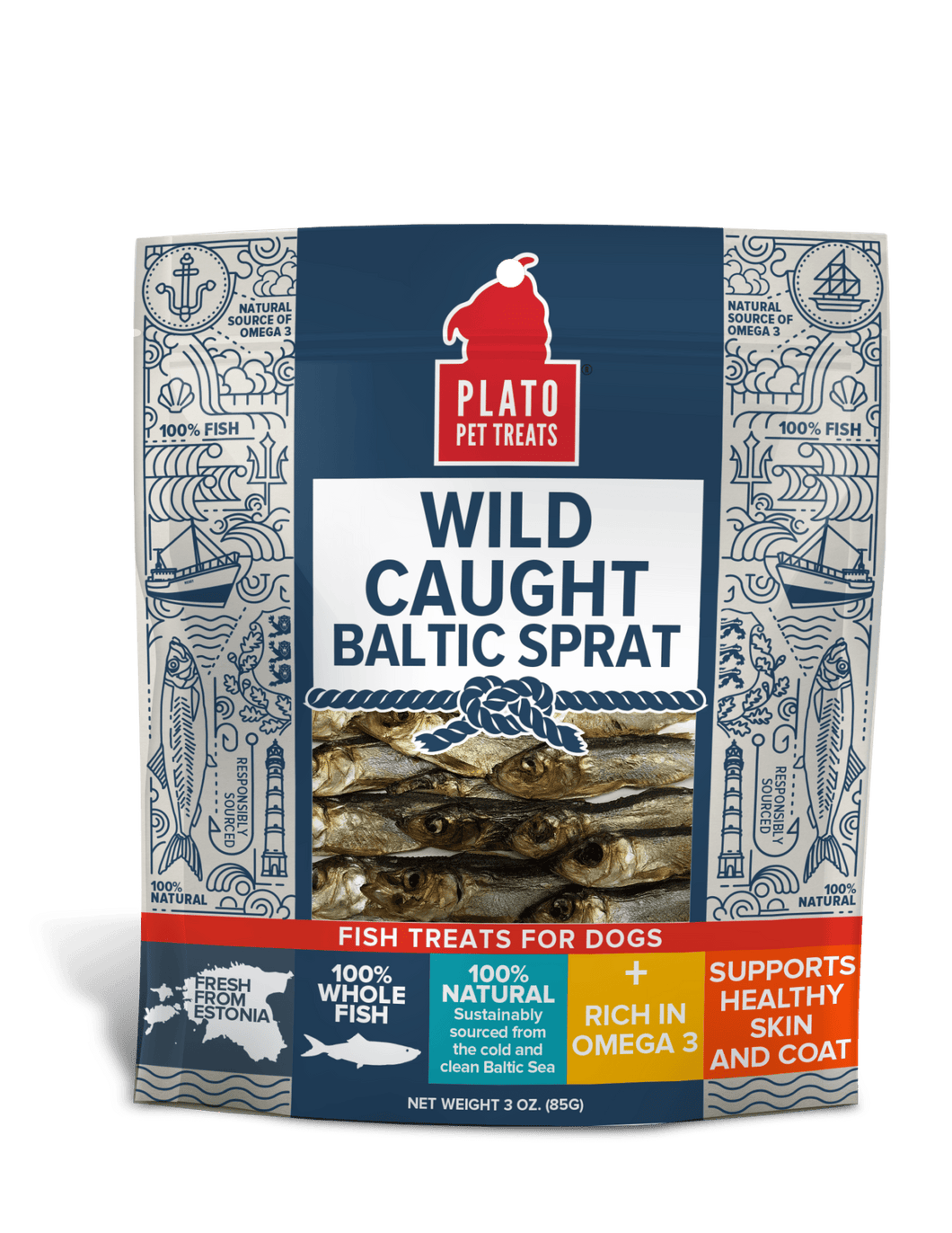 PLATO BALTIC SPRAT 3OZ