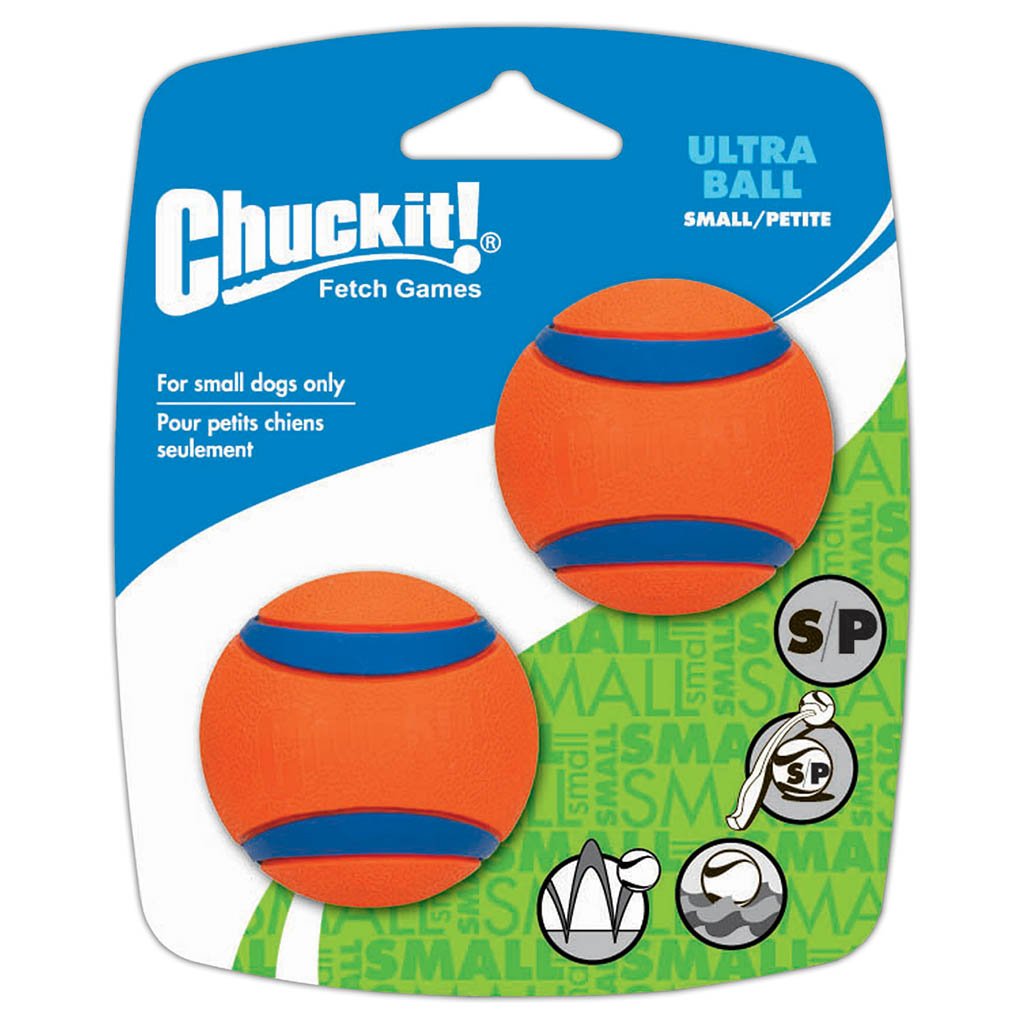 CHUCK IT ULTRA BALL 2PK SMALL