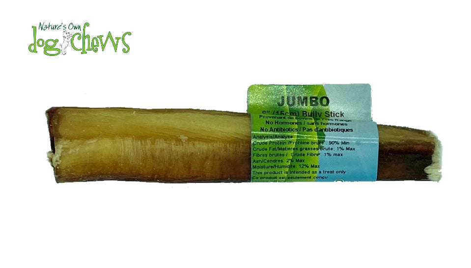 NATURE'S OWN BULLY STICK JUMBO 6