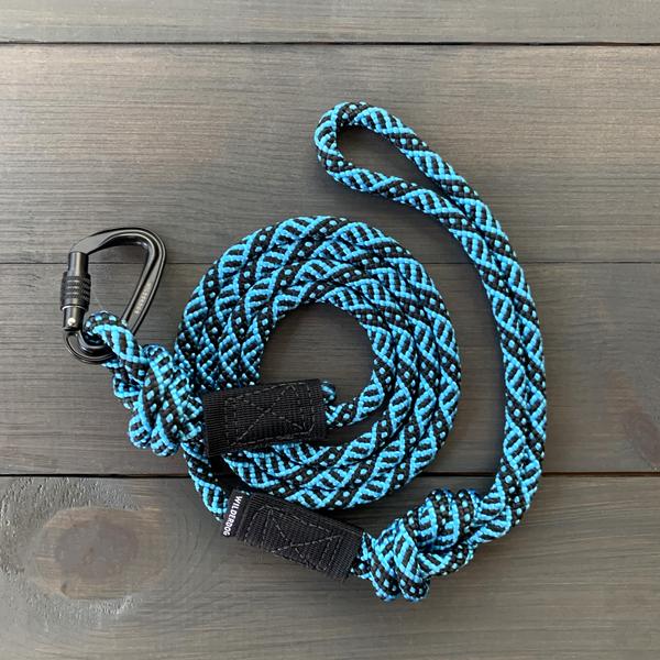 WILDERDOG LEASH SMALL CARABINER TETON 5'