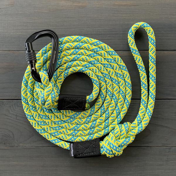 WILDERDOG LEASH LARGE CARABINER WASATCH 5'