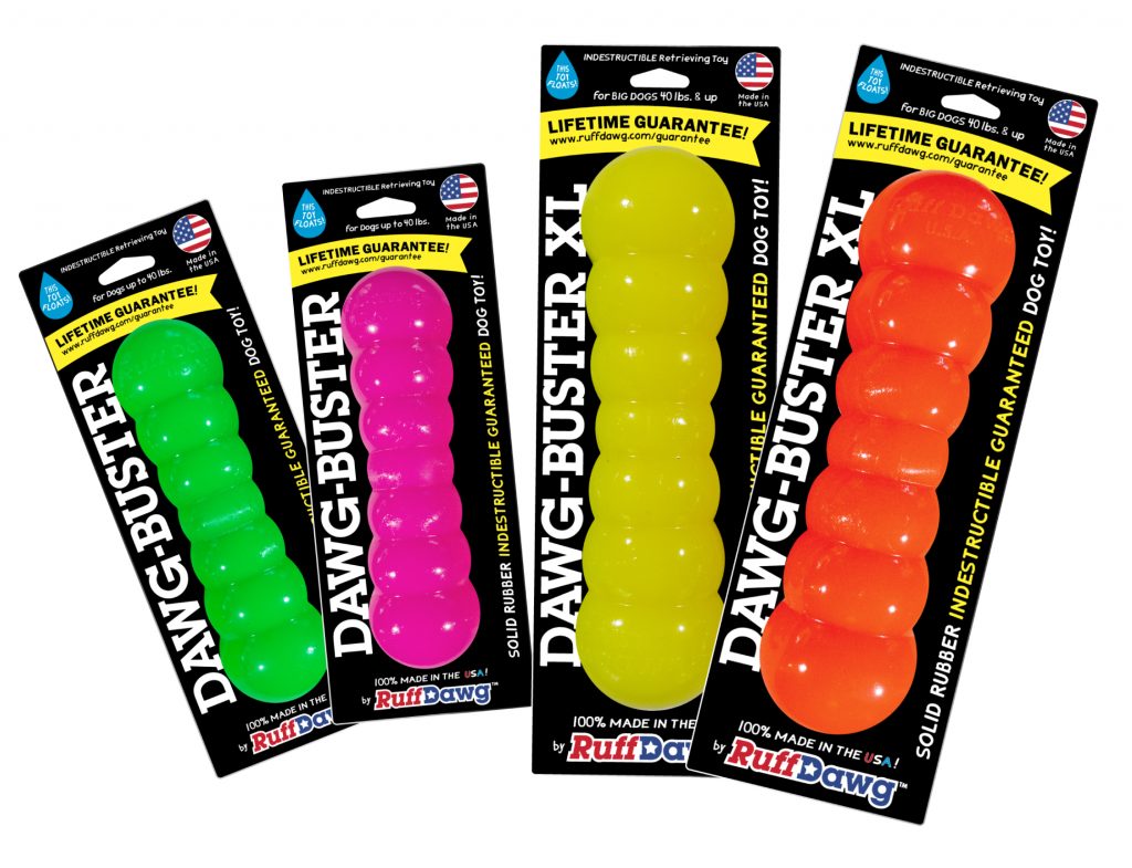 RUFF DAWG DAWG-BUSTER ASSORTED COLOURS 8.5